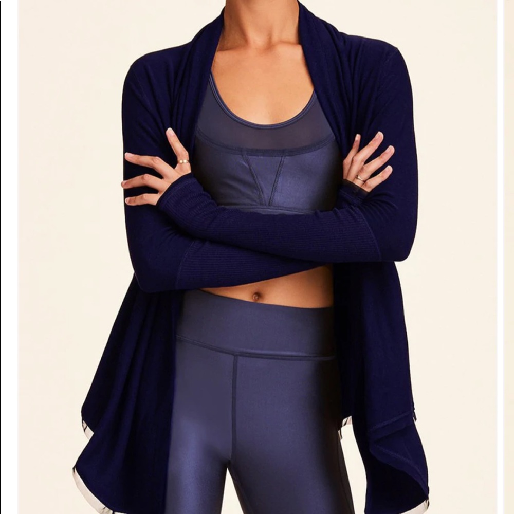 Alala Jet Set Cardigan navy